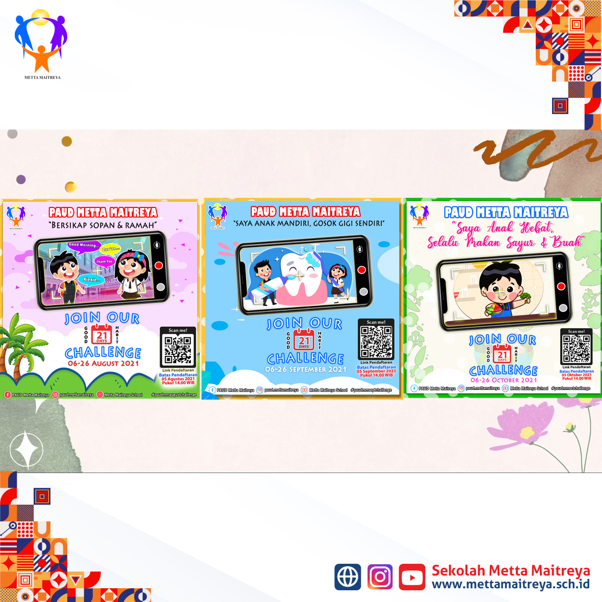 GOOD HABIT CHALLENGE | PAUD METTA MAITREYA