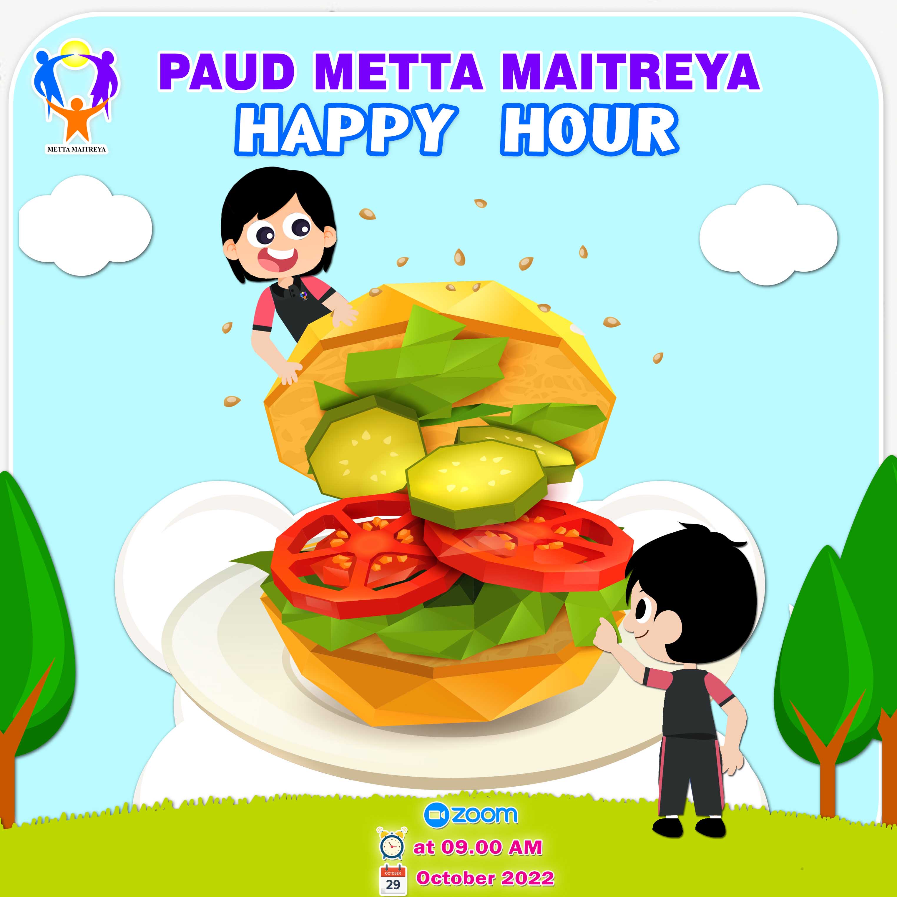 HAPPY HOUR | MAKING BURGER