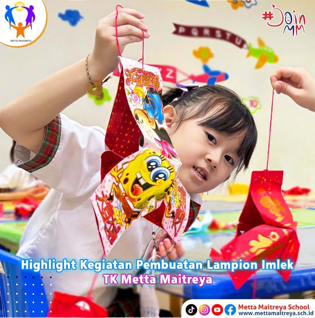 Highlight Kegiatan Pembuatan Lampion Imlek | TK METTA MAITREYA