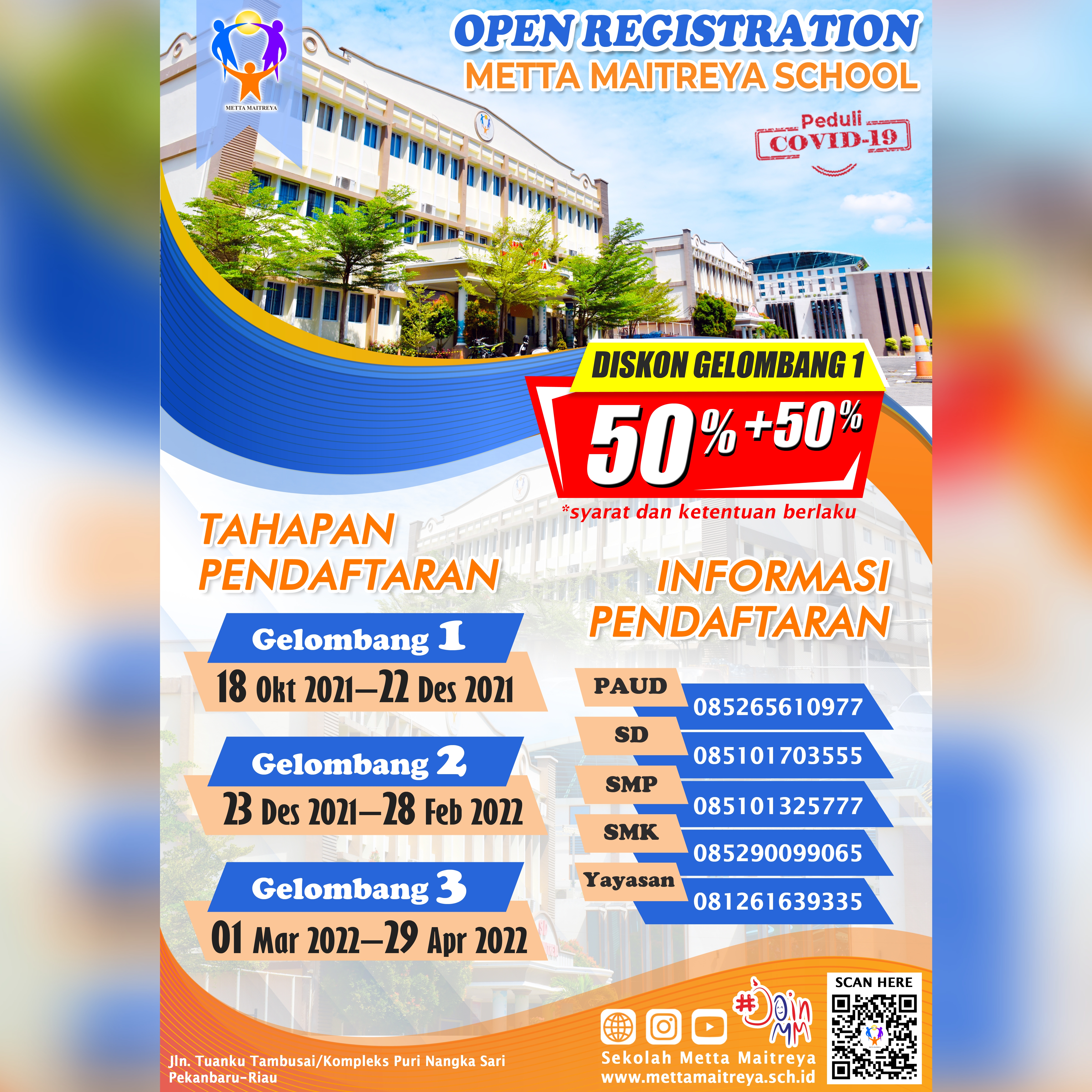 Penerimaan Peserta Didik Baru (PPDB) T.P. 2022-2023 | Sekolah Metta Maitreya